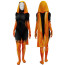 The Amazing Spider-Man Hallow's Eve Janine Godbe Costume - Black Orange Bodysuit Hallows Eve Cosplay