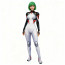Marvel Rivals Peni Parker Costume - White Bodysuit Scarf Set Peni Parker Cosplay