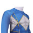 Power Rangers Blue Ranger Sentai Costume - Blue White Bodysuit Blue Power Ranger Cosplay