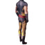 X-Men Sabretooth Costume - Brown Yellow Bodysuit Sabretooth Cosplay