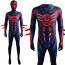 Spider-Man: Across the Spider-Verse Spider-Man 2099 Costume - Black Red Bodysuit Spider-Man 2099 Cosplay