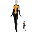 Vixen The Movie Mari McCabe Costume - Black Orange Bodysuit Vixen Cosplay
