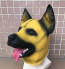 Dog German Shepard Mask Costume