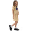 Kids M3GAN Megan Costume - Brown Dress Megan Cosplay