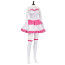 Perfect Blue Mima Kirigoe Costume - White Pink Dress Mima Kirigoe Cosplay