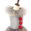 Pennywise Girls Costume - Scary Clown Tutu Dress Pennywise Cosplay