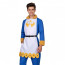 Pokemon Legends Arceus Volo Costume - Blue White Suit Volo Cosplay