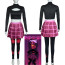 Helluva Boss Sallie May Costume - Crop Top Skirt Set Sallie May Cosplay
