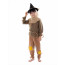 Kids The Wizard of Oz Scarecrow Costume - Shirt Hat Set Scarecrow Cosplay