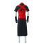 Naruto Shippuden Temari Costume - Black Red Kimono Temari Cosplay