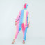 Kids Pastel Tie Dye Unicorn Costume - Onesie Jumpsuit Pastel Tie Dye Unicorn Cosplay