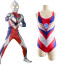 Ultraman Tiga Bikini Swimsuit Costume - Red Blue Swimsuit Ultraman Tiga Cosplay