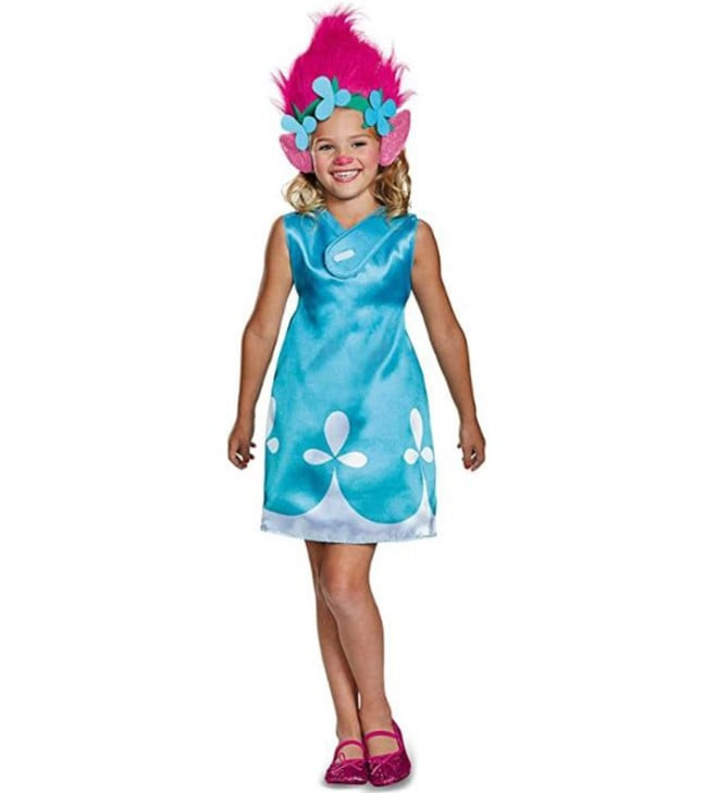 Trolls World Tour Girls Classic Poppy Costume