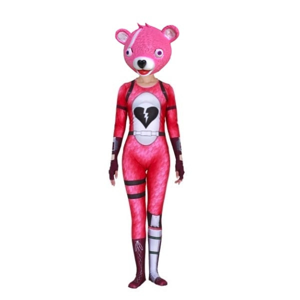 Fortnite Cuddle Team Leader Complete Cosplay Costume Pink
