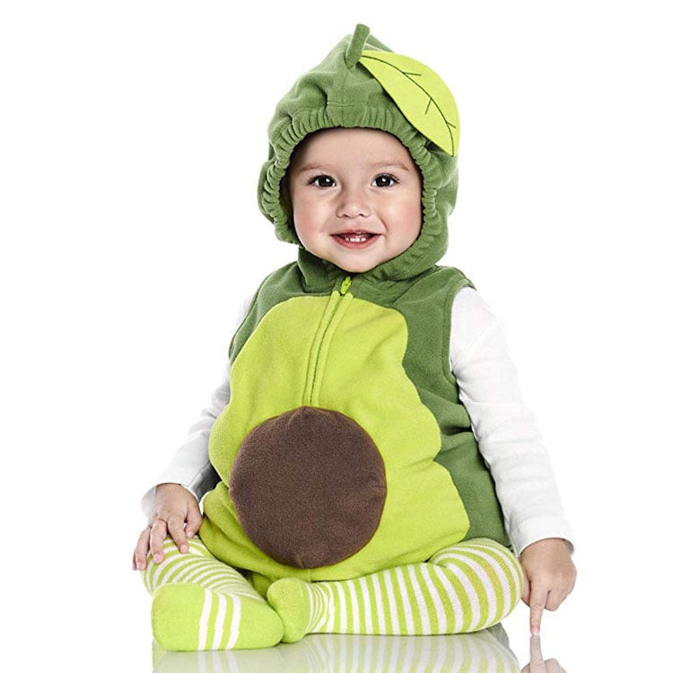 Baby Avocado Costume InCharacter - Onesie Jumpsuit Avocado Cosplay