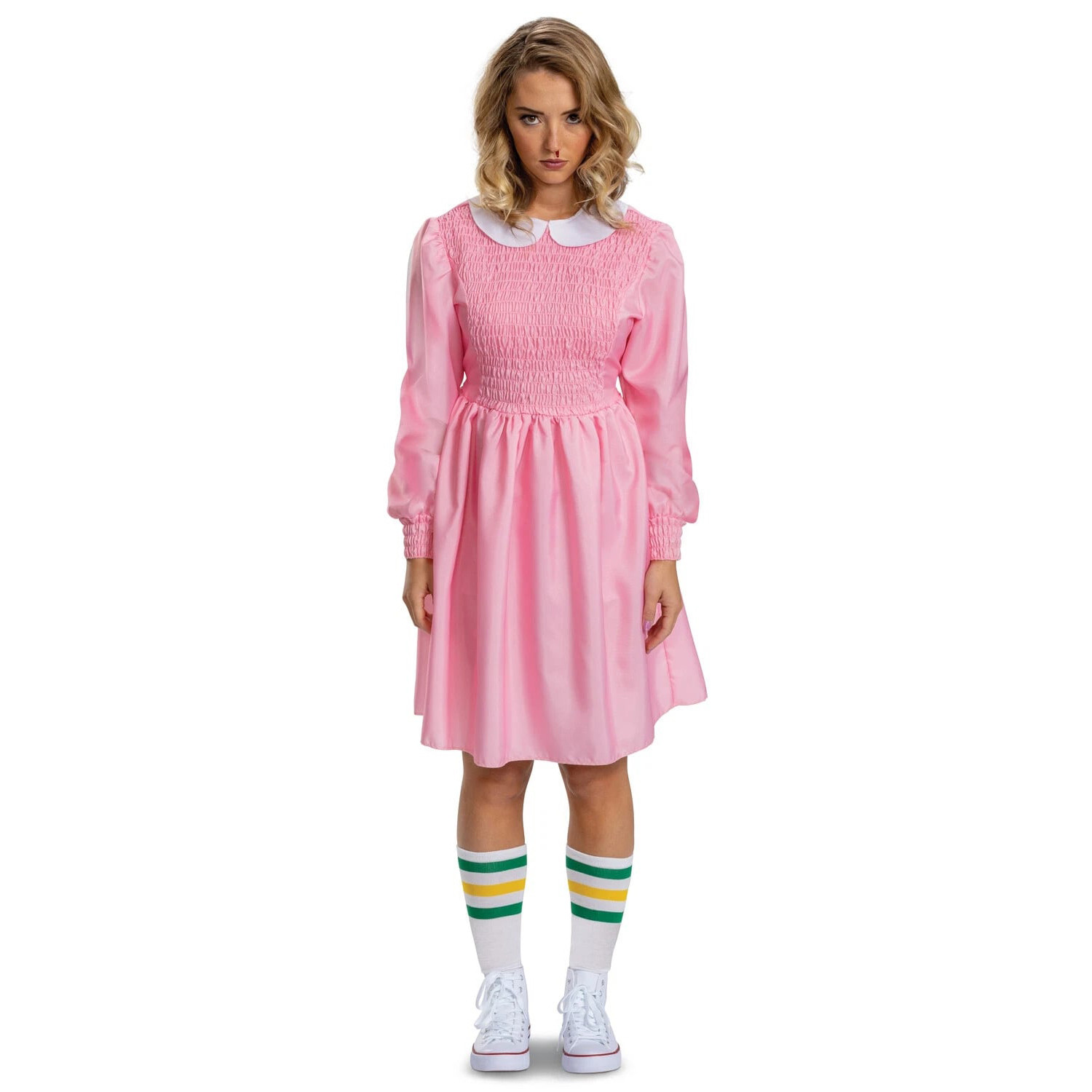 Stranger Things Eleven Costume - Pink Dress Eleven Cosplay