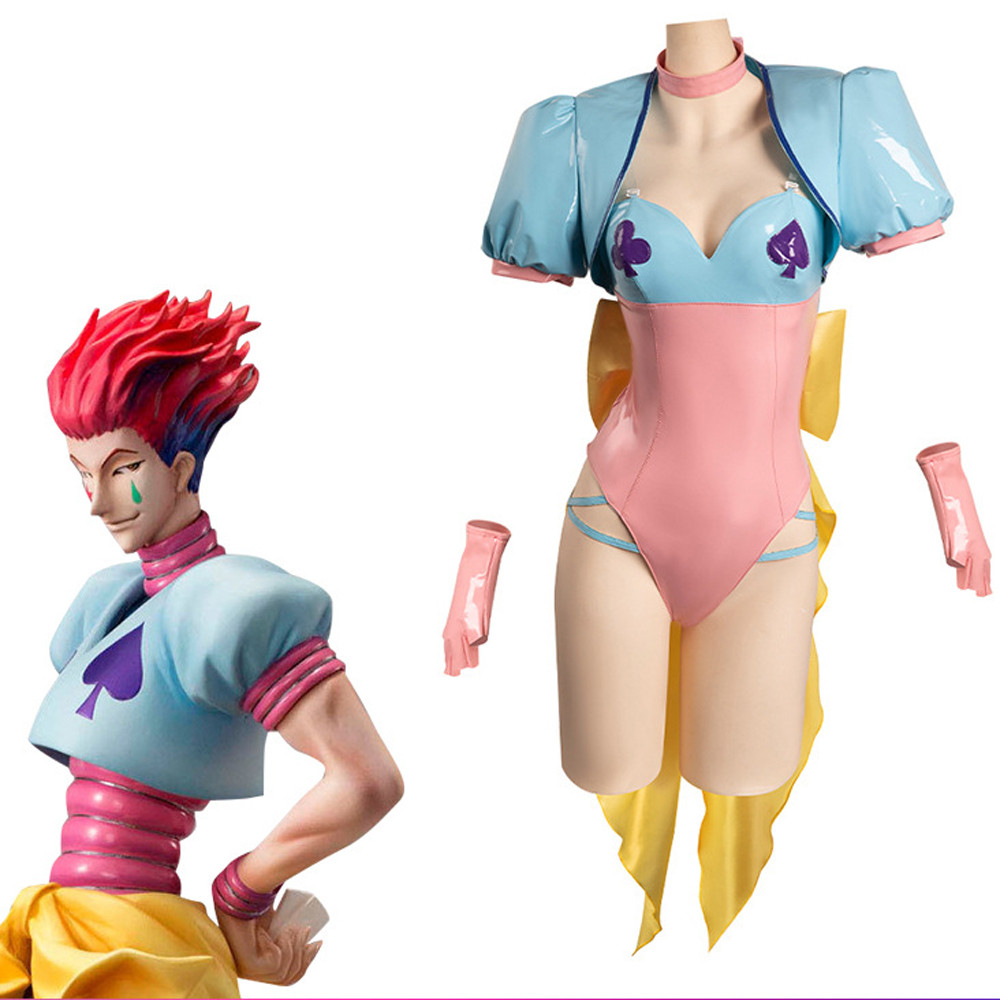 Hunter X Hunter Hisoka Costume - Female Bodysuit Hisoka Cosplay