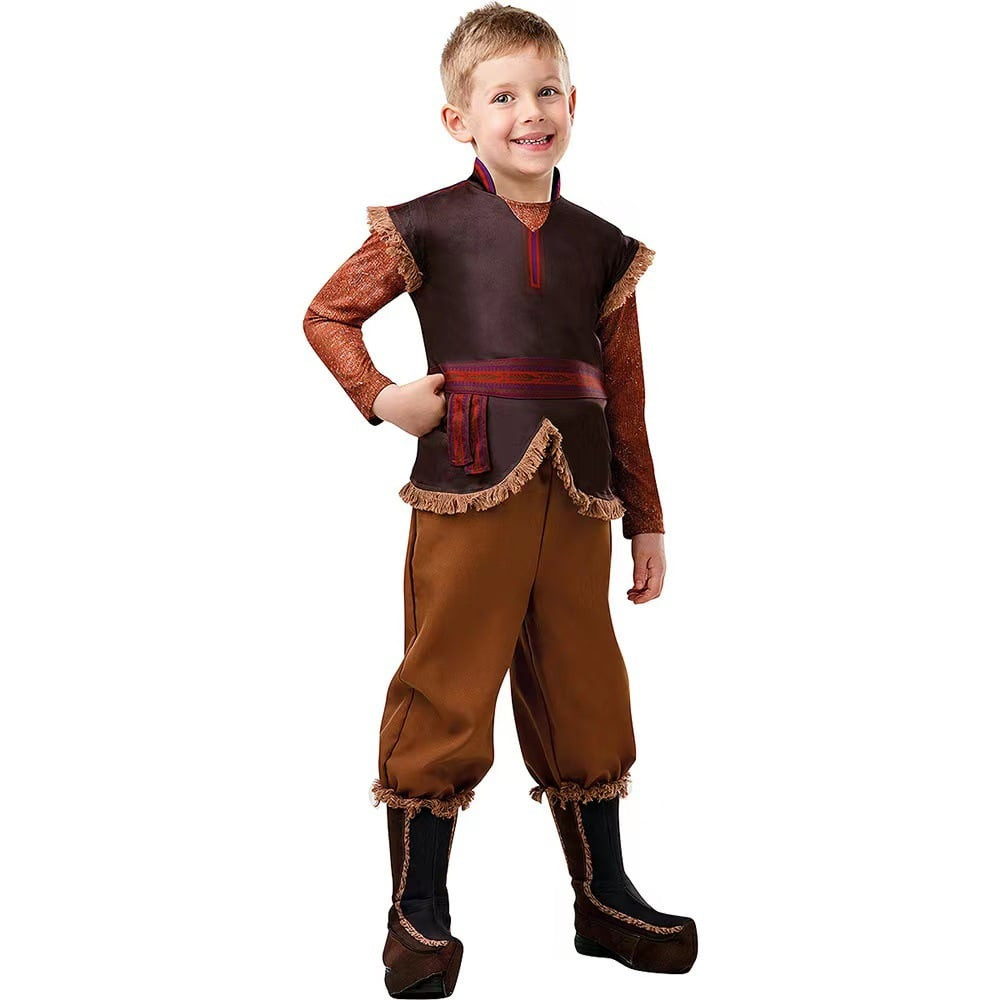 Kristoff Costume - Child Deluxe Frozen Disney Kristoff Cosplay