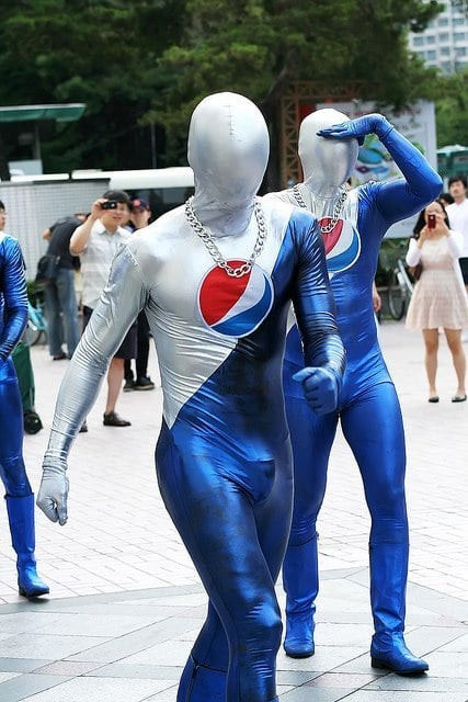 Pepsiman Game Pepsiman Costume - Bodysuit Pepsiman Cosplay