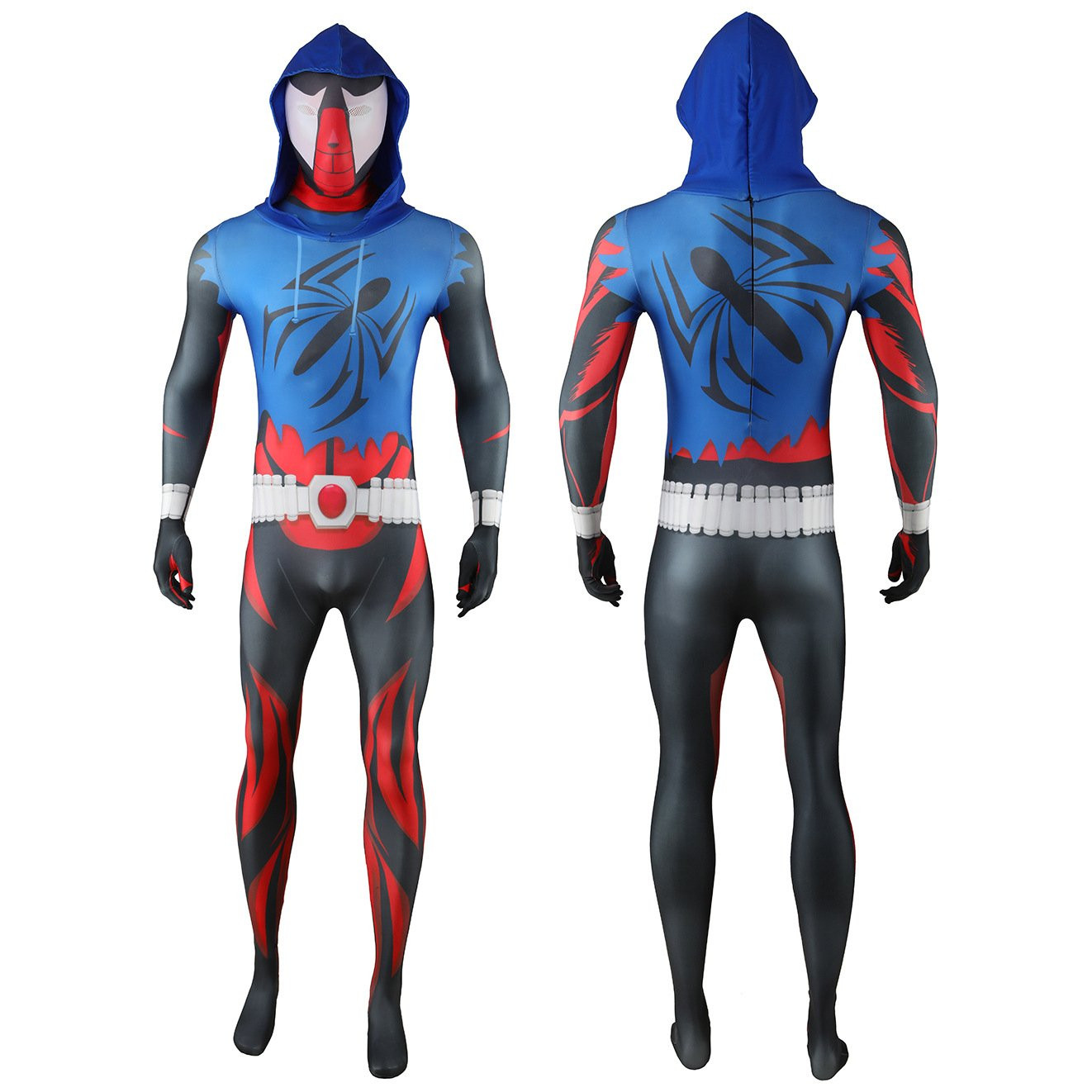 Spider-Man Across the Spider-Verse Scarlet Spider Ben Reilly Costume - Bodysuit Spider-Man Scarlet Spider Ben Reilly Cosplay