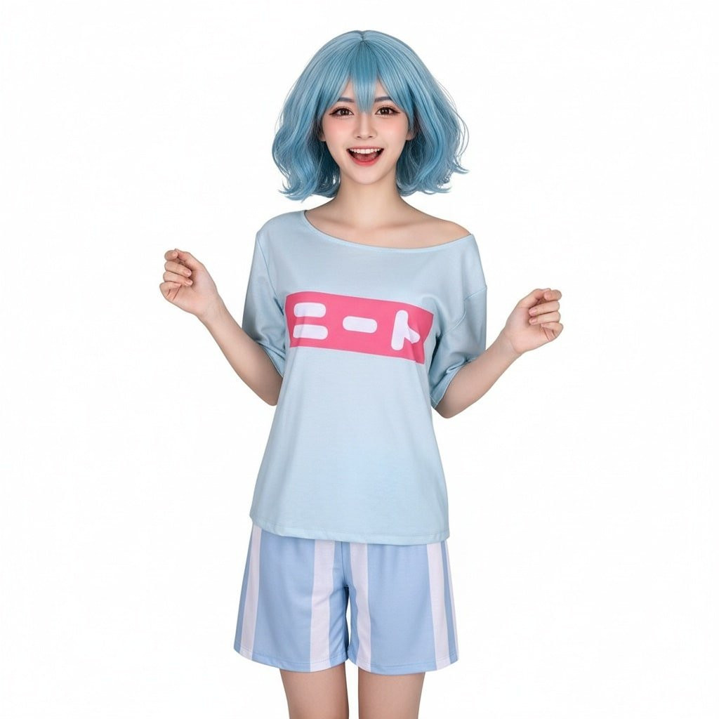 Pony XL Mahiro Oyama Costume - Shirt Shorts Set Mahiro Oyama Cosplay