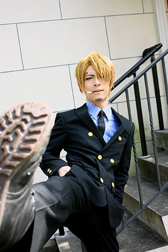 One Piece Sanji Costume - Suit Sanji Cosplay
