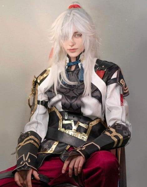 Honkai Star Rail Jing Yuan Wig  - Jing Yuan Cosplay Costume Wig