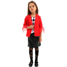 Kids Joker Folie a Deux Harley Quinn Costume - Blazer Skirt Set Harley Quinn Cosplay