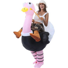 Riding Ostrich Inflatable Costume - Riding Ostrich Cosplay