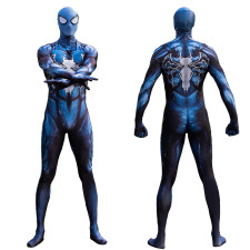 Spider-Man Blue Venom Costume - Blue Fullsuit Blue Venom Cosplay