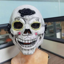Catrina Skull Mask - Catrina Skull Cosplay Costume Mask Prop