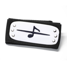 Akatsuki Otogakure Hidden Sound Village Headband From Naruto Cosplay Costume Prop
