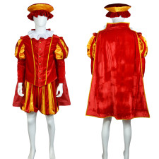King of England Henry VIII Costume - Suit Cape Set Henry VIII Renaissance King Cosplay