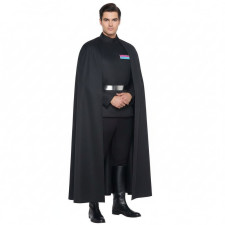 Star Wars Imperial Officer Costume - Black Suit Cloak Set Imperial Officer Cosplay