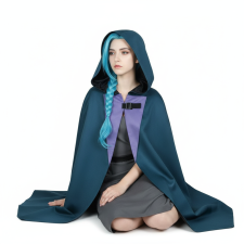 League of Legends Arcane Jinx Costume - Blue Cloak Jinx Cosplay