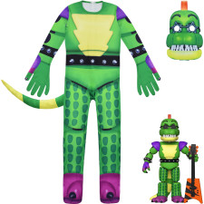 Montgomery Gator Five Nights At Freddy's Lycra Cosplay Costume
