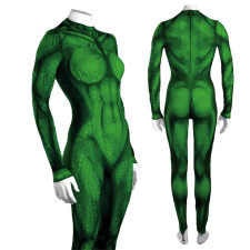 Sexy Mystique Sea Creature Costume - Green Bodysuit Sexy Sea Creature Cosplay