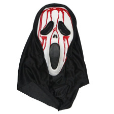 Scream VI Ghostface Mask - Bloody Ghostface Cosplay Costume Mask Prop