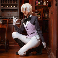 The Case Study of Vanitas Noe Archiviste Costume - Vest Pants Set Noe Archiviste Cosplay