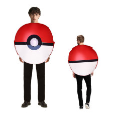 Pokemon Pokeball Costume - Suit Pokeball Cosplay
