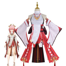 Yae Miko From Genshin Impact Cosplay Costume