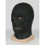 Black Zoom Latex Mask Costume