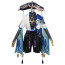 Scaramouche Genshin Impact Blue Costume Cosplay