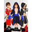 Boys Boxer Costume - Robe Gloves Set Boxer Cosplay