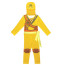 Boys Yellow Ninja Ninjago Costume