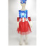 Marvel Avengers Metallic American Dream Captain America Tutu Dress Girls Costume