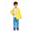 Kids Charlie and the Chocolate Factory 2005 Charlie Bucket Costume - Yellow Coat Pants Set Charlie Bucket Cosplay
