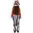 Kids Clown Costume - Stripes Jumpsuit Clown Cosplay