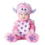Baby Pink Furry Monster Costume InCharacter - Onesie Jumpsuit Pink Furry Monster Cosplay