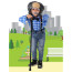 Boys Grandfather Old Man Grandpa Costume - Full Set with Cane and Wig Grandfather Cosplay
